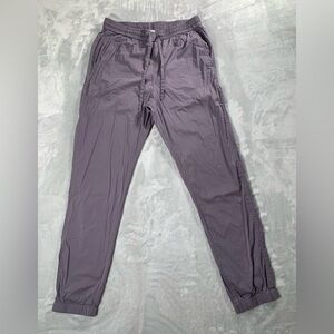 COS Purple Nylon Joggers